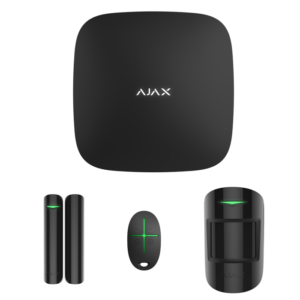 AJAX Juhtmevaba valvesüsteemi komplekt StarterKit must