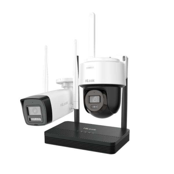 Wi-Fi komplekt DS-J142I/IKS-2044BPH-PH/W 4MP 1x toru + 1x kuppel valge