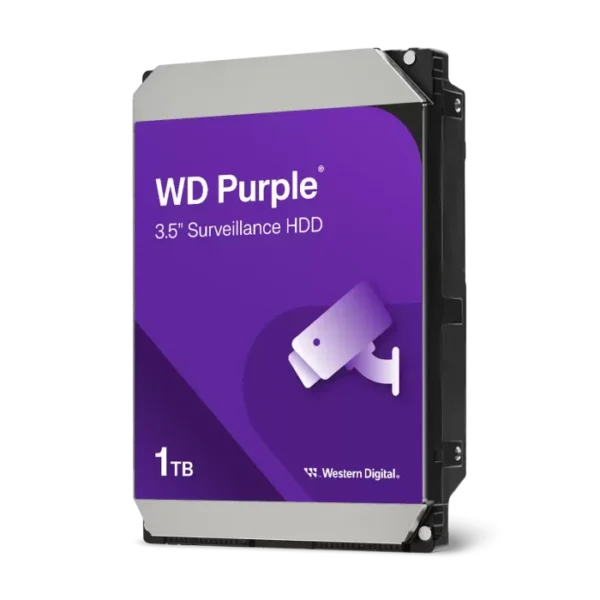 WD11PURZ HDD Purple 1TB. SATA 6Gb/s. 24/7 töö Western Digital