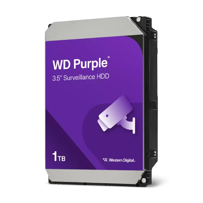WD10PURZ HDD Purple 1TB. SATA 6Gb/s. 24/7 töö Western Digital - Image 1