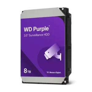 WD85PURZ HDD Purple 8TB SATA 6Gb/s. 24/7 töö Western Digital