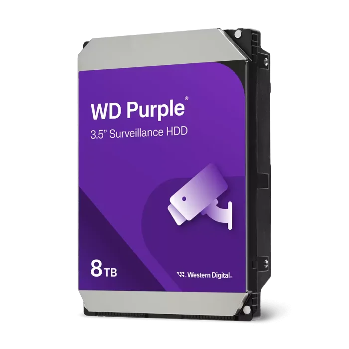 WD85PURZ HDD Purple 8TB SATA 6Gb/s. 24/7 töö Western Digital - Image 1