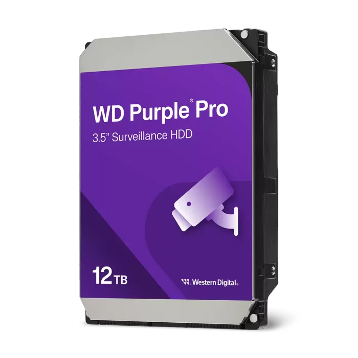 WD122PURP HDD Purple12TB SATA 6Gb/s 24/7 töö Western Digital - Image 1