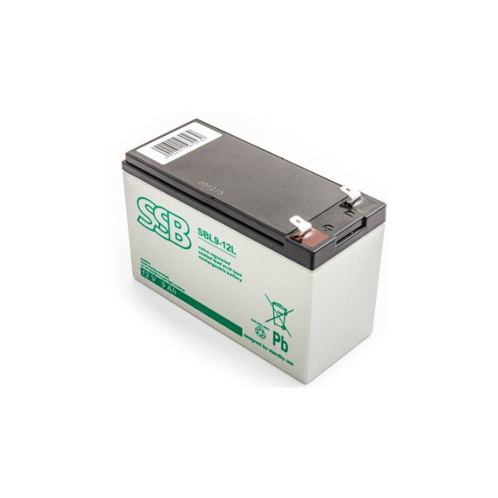Aku SBL9/12L F2 12V 9Ah Lai klemm