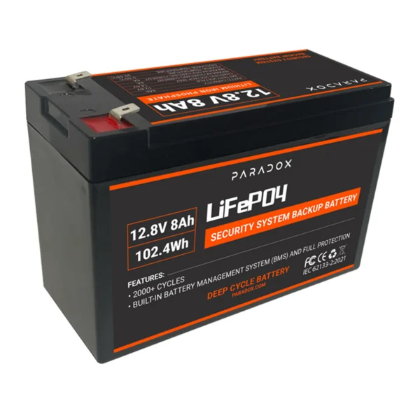 Paradox Aku LiFePO4 12.8V 8Ah