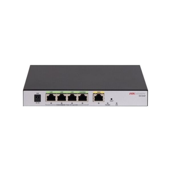 Ruuter DS-3WG105GP-SI All-in-one 5-port PoE 1000Mbps