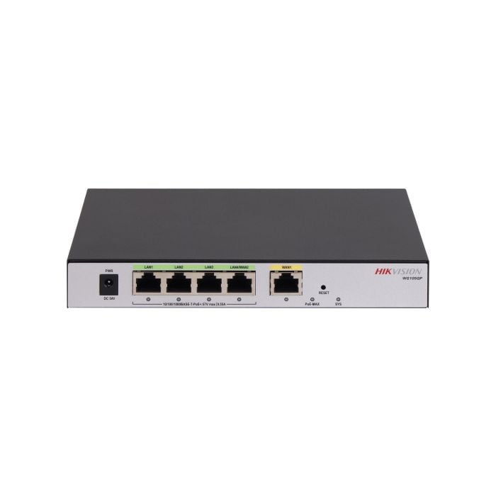 Ruuter DS-3WG105GP-SI All-in-one 5-port PoE 1000Mbps