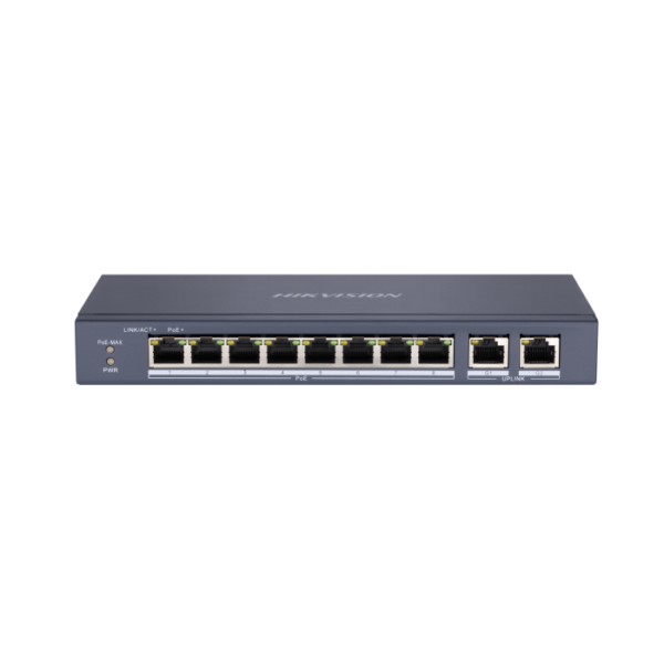 Switch DS-3E0310P-E/M 8-port Gigabit PoE