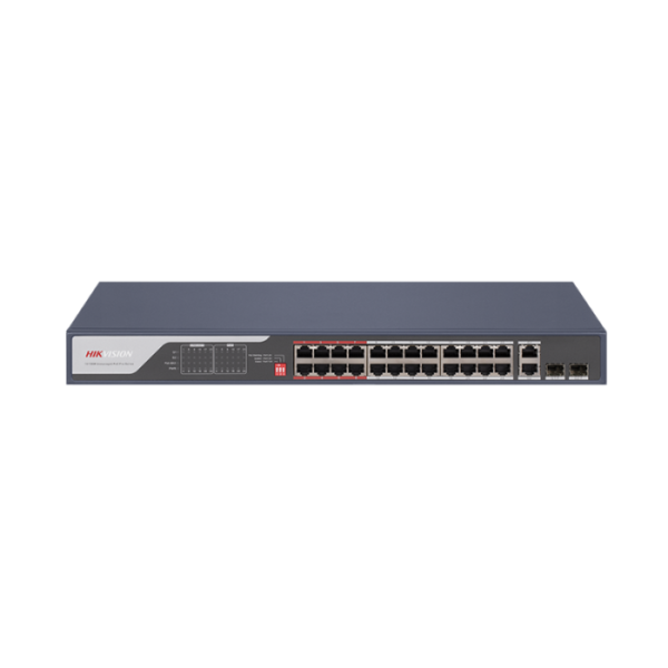 Switch DS-3E0326P-E(C) 24-port Gigabit