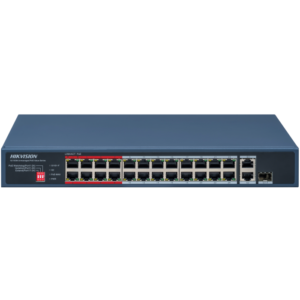 Switch DS-3E0326P-E/M(C) 24-port Gigabit PoE