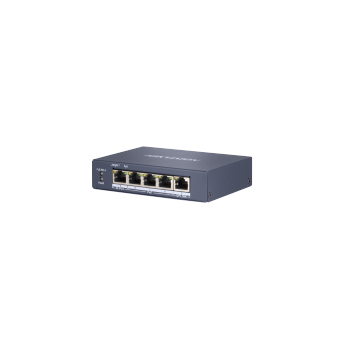 Switch DS-3E0505HP-E 4-port 1000Mbps unmanaged PoE