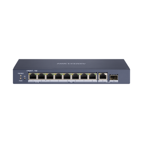 Switch DS-3E0510HP-E 8-port Gigabit PoE