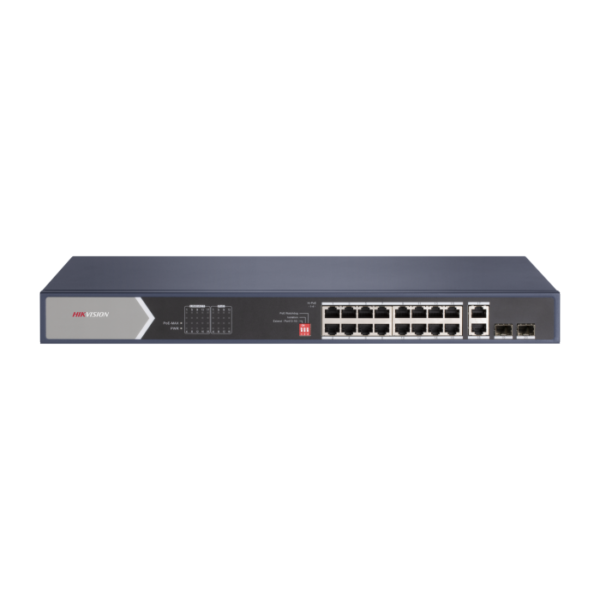 Switch DS-3E0520HP-E 16-port 1000Mbps PoE