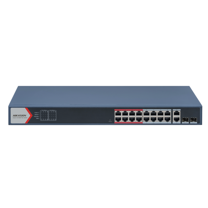 Switch DS-3E1318P-EI(B) 16-porti Smart Managed PoE