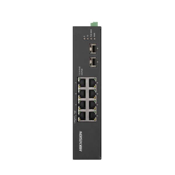 Switch DS-3T0510HP-E/HS L2 8-port Gigabit