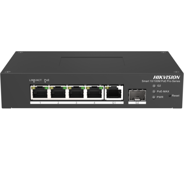 Switch DS-3T1306P-SI/HS 4 Port Fast Ethernet Smart Harsh POE