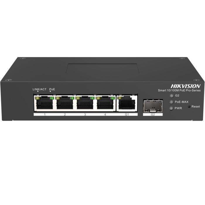 Switch DS-3T1306P-SI/HS 4 Port Fast Ethernet Smart Harsh POE