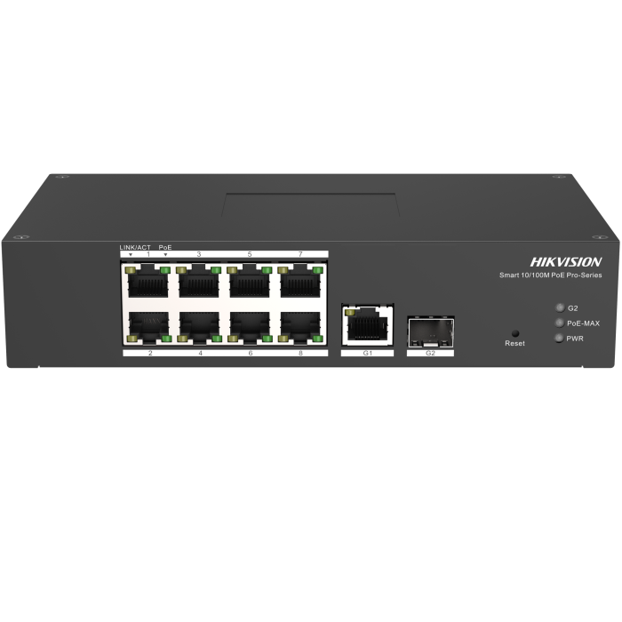 Switch DS-3T1310P-SI/HS 8-porti 10/100Mbps PoE