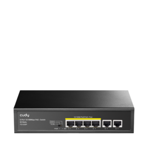 Switch FS1006P 2.0 6-port 10/100Mbps PoE+