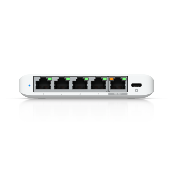 Switch USW-Flex-2.5G-5 Flex Mini 2.5G 4x2.5 GbE porti + 1 2.5GbE