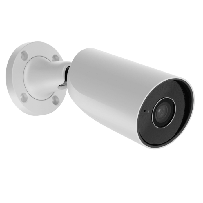 BulletCam Valge IP kaamera toru 8MP, 2,8mm ASP valge PoE IP65 12V Ajax