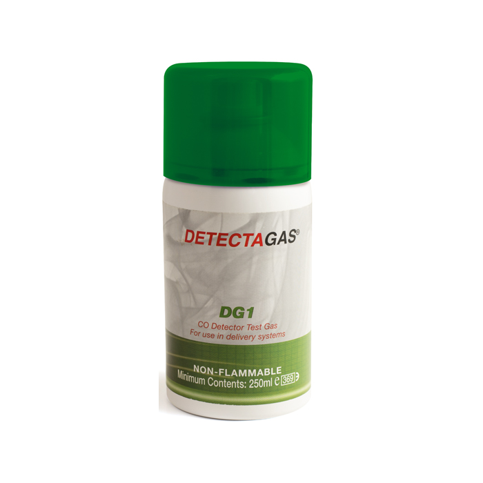DetectaGas DG1 CO-anduri test aerosool mitte tuleohtlik, 250 ml Gas Safe Europe