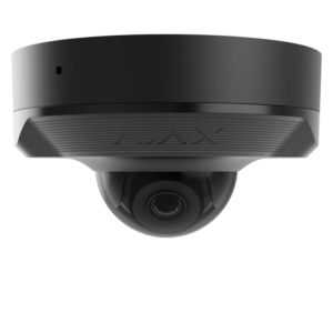 Domecam mini 5MP f2,8mm Must IP kaamera Mini kuppel IR 15m IP65 12V Ajax