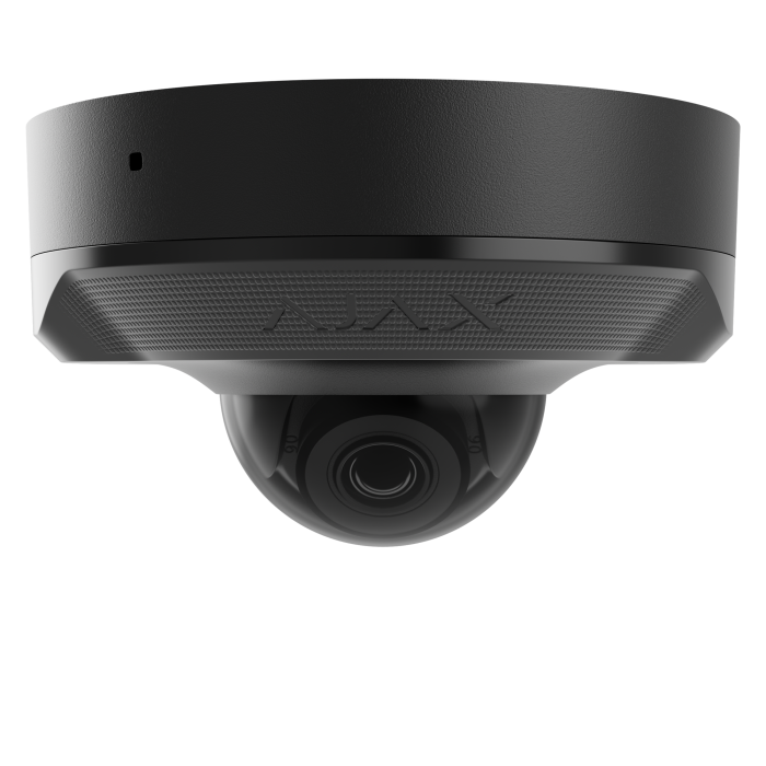 Domecam mini 5MP f2,8mm Must IP kaamera Mini kuppel IR 15m IP65 12V Ajax