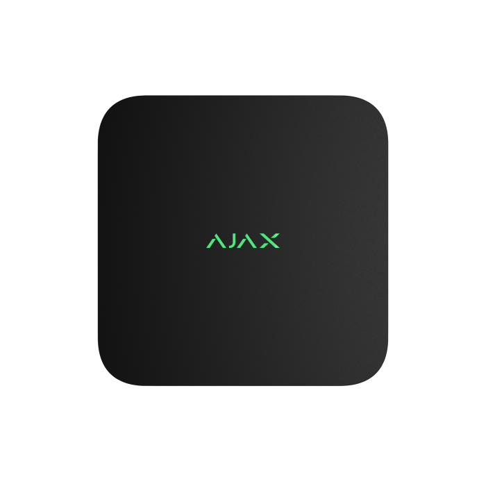 NVR (8ch) (8EU) ASP Must IP salvesti 8 kanaliga Ajax