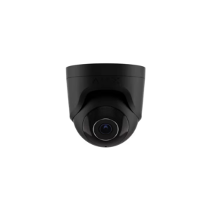 TurretCam Must IP kuppel 8MP 2,8mm ASP PoE IP65 12V Ajax