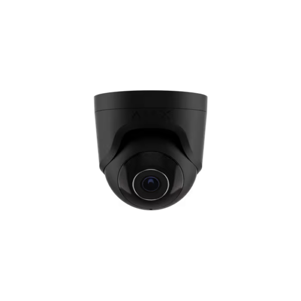 TurretCam Must IP kuppel 8MP 2,8mm ASP PoE IP65 12V Ajax